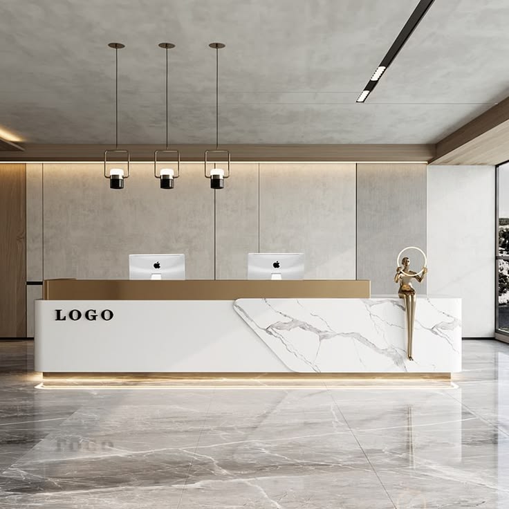 Quầy lễ tân showroom (4) Quầy lễ tân showroom (4)