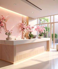 Quầy lễ tân spa đẹp 7 Quầy lễ tân spa đẹp (4)
