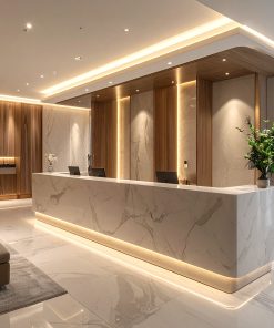 Quầy lễ tân spa sang trọng giá rẻ (5)