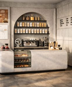 Quầy pha chế cafe đẹp hiện đại (1)