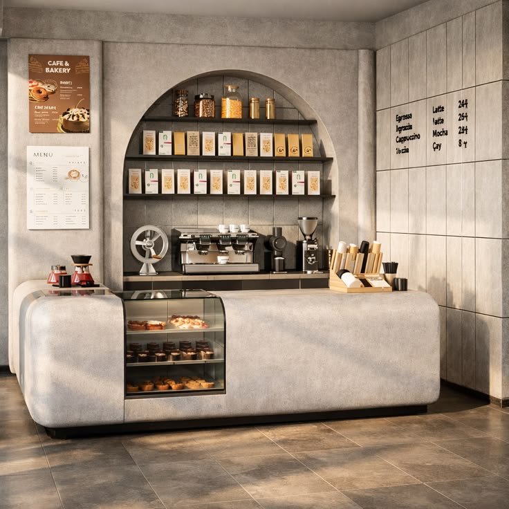 Quầy pha chế cafe đẹp hiện đại (1) Quầy pha chế cafe đẹp hiện đại (1)