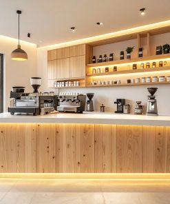 Quầy pha chế cafe gỗ melamine (5)