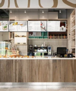 Quầy pha chế chuyên nghiệp cho quán trà sữa (1)