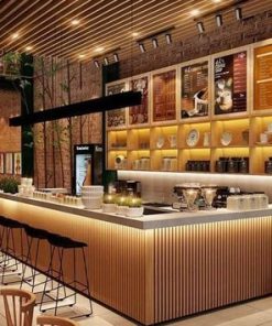 Quầy pha chế chuyên nghiệp cho quán trà sữa (5)