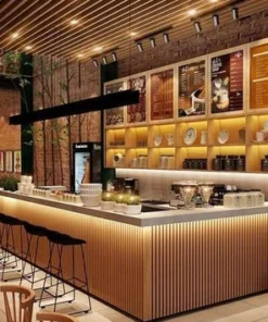 Quầy pha chế chuyên nghiệp cho quán trà sữa (5)