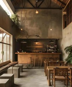 Quầy pha chế đẹp cho quán cafe (1)