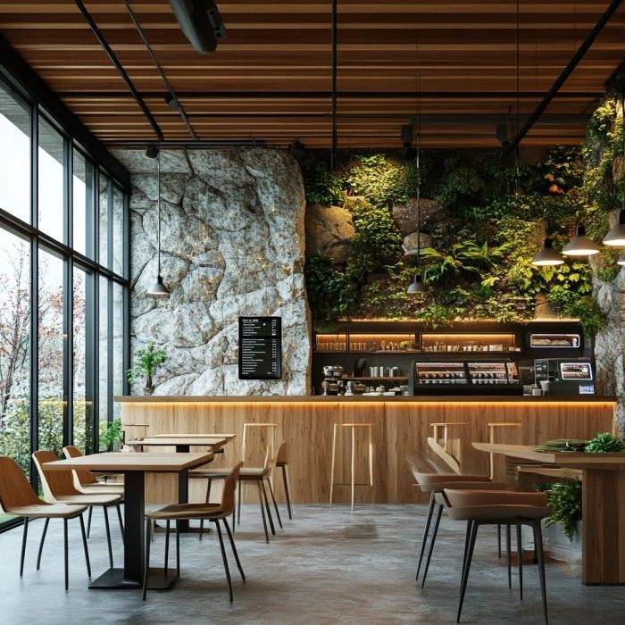 Quầy pha chế đẹp cho quán cafe (2) Quầy pha chế đẹp cho quán cafe (2)