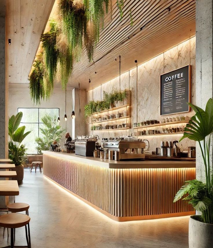 Quầy pha chế đẹp cho quán cafe (3) Quầy pha chế đẹp cho quán cafe (3)