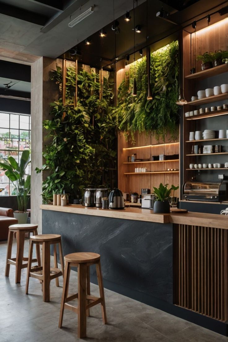 Quầy pha chế đẹp cho quán cafe (4) Quầy pha chế đẹp cho quán cafe (4)