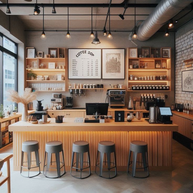 Quầy pha chế đẹp cho quán cafe (5) Quầy pha chế đẹp cho quán cafe (5)