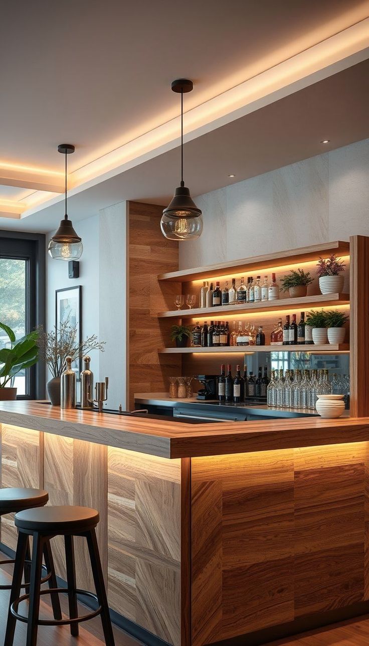 Quầy pha chế gỗ (3) Quầy pha chế gỗ (3)