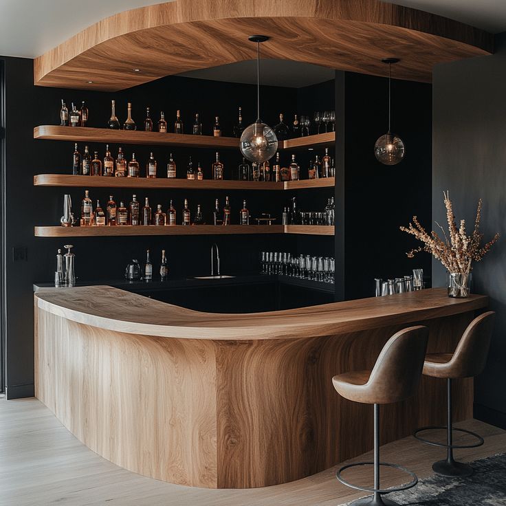 Quầy pha chế gỗ (4) Quầy pha chế gỗ (4)