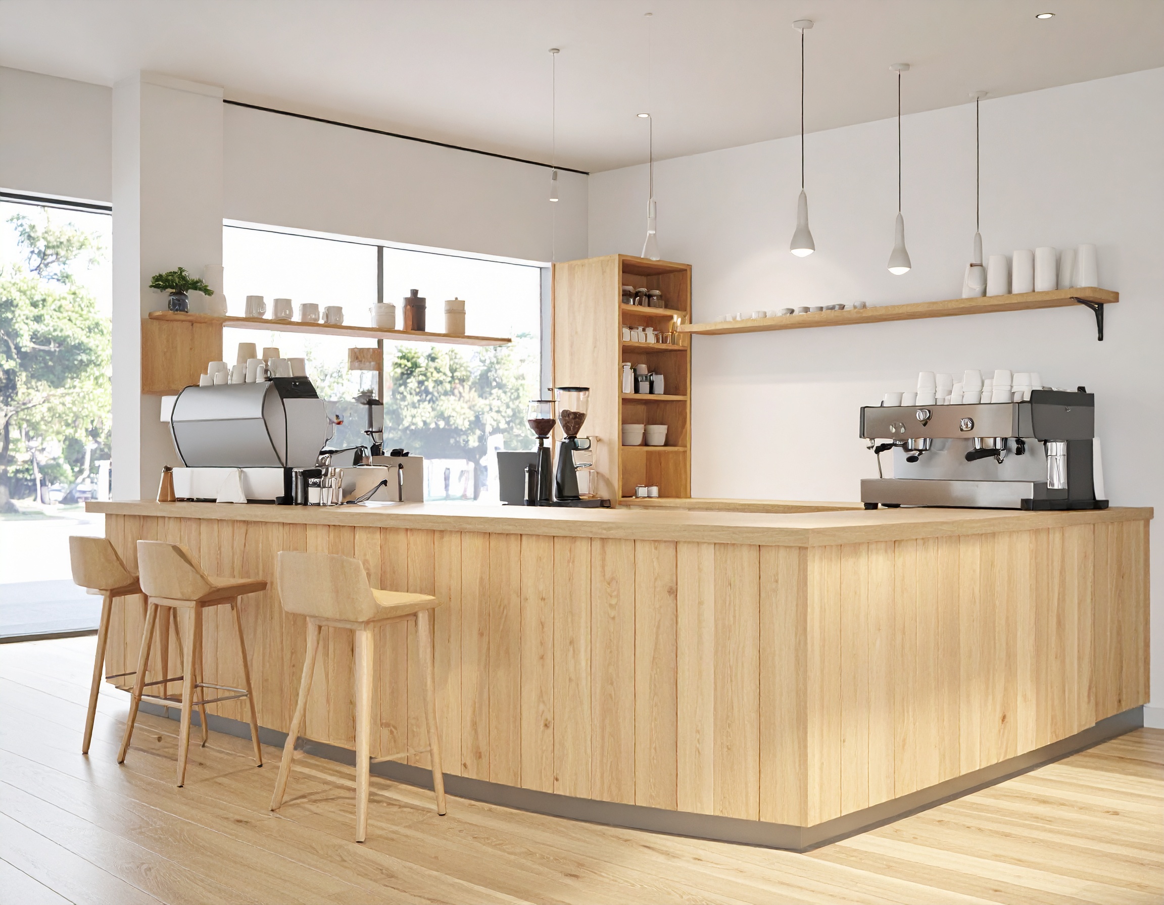 Quầy pha chế gỗ công nghiệp giá rẻ (5)