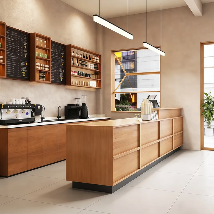 Quầy pha chế gỗ melamine (2) Quầy pha chế gỗ melamine (2)