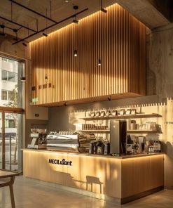 Quầy pha chế gỗ melamine (4)