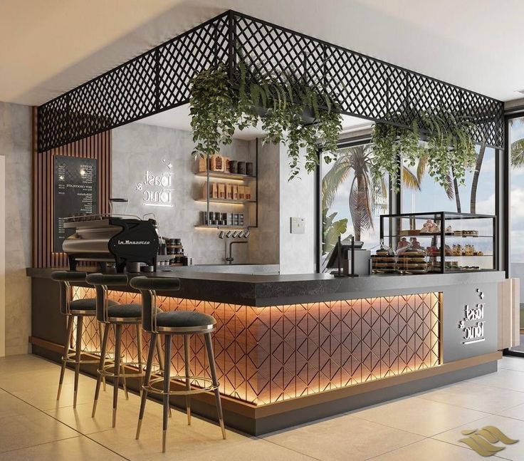 Quầy pha chế hiện đại (2) Quầy pha chế hiện đại (2)