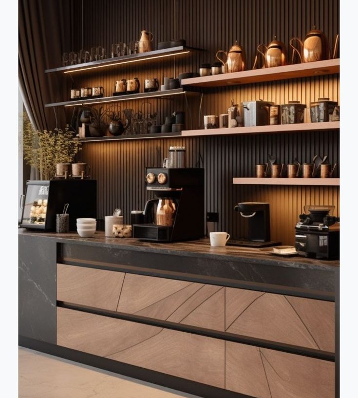 Quầy pha chế hiện đại 2026 (3) Quầy pha chế hiện đại 2026 (3)