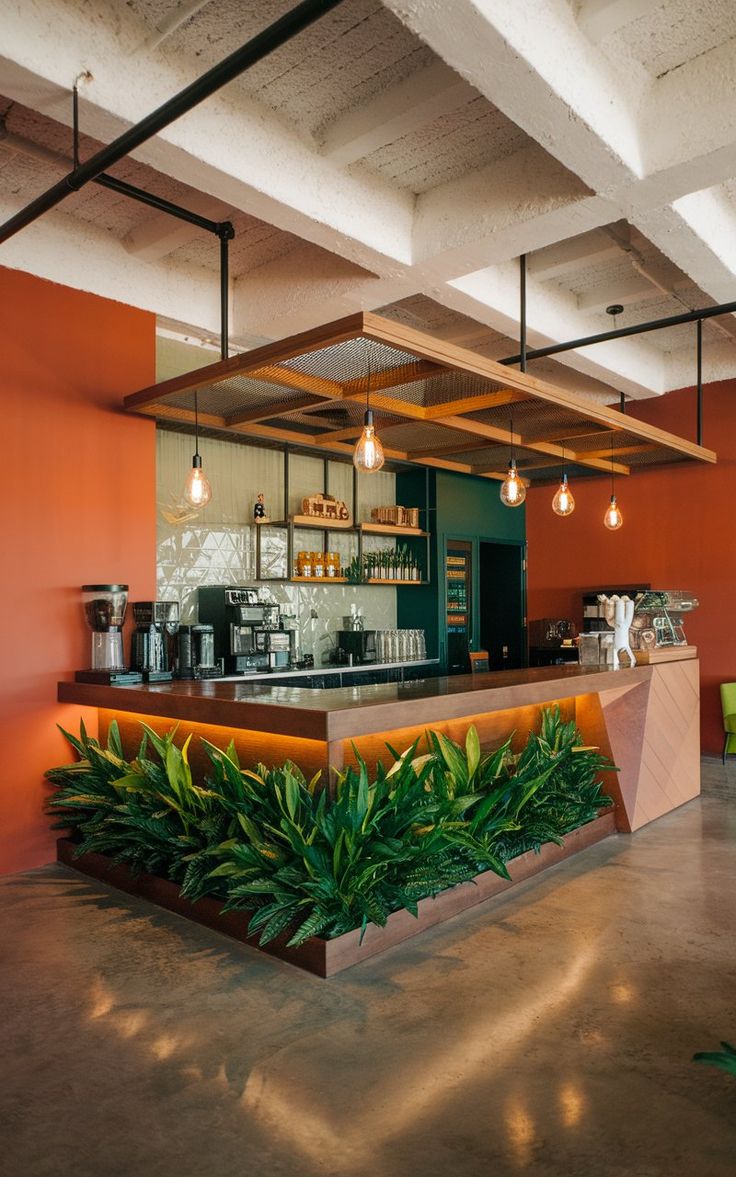 Quầy pha chế hiện đại (4)