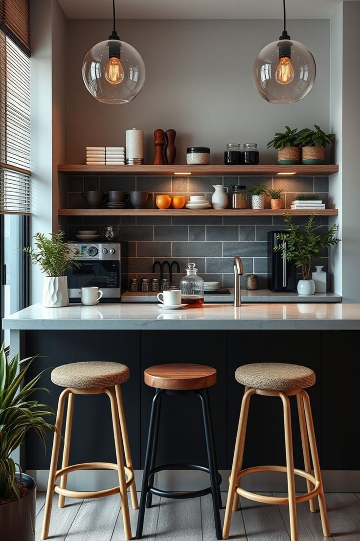 Quầy pha chế mini (2) Quầy pha chế mini (2)