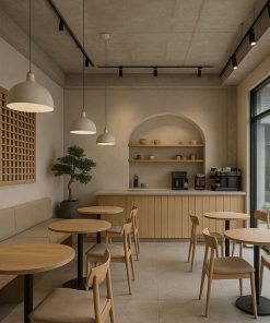 Quầy pha chế nhỏ gọn cho quán cafe (3)