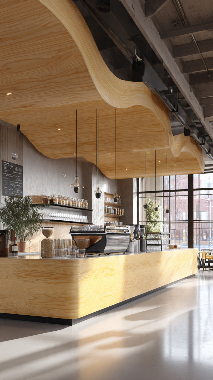 Quầy pha chế plywood (4)