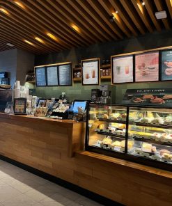 Quầy pha chế quán trà sữa hiện đại (3)