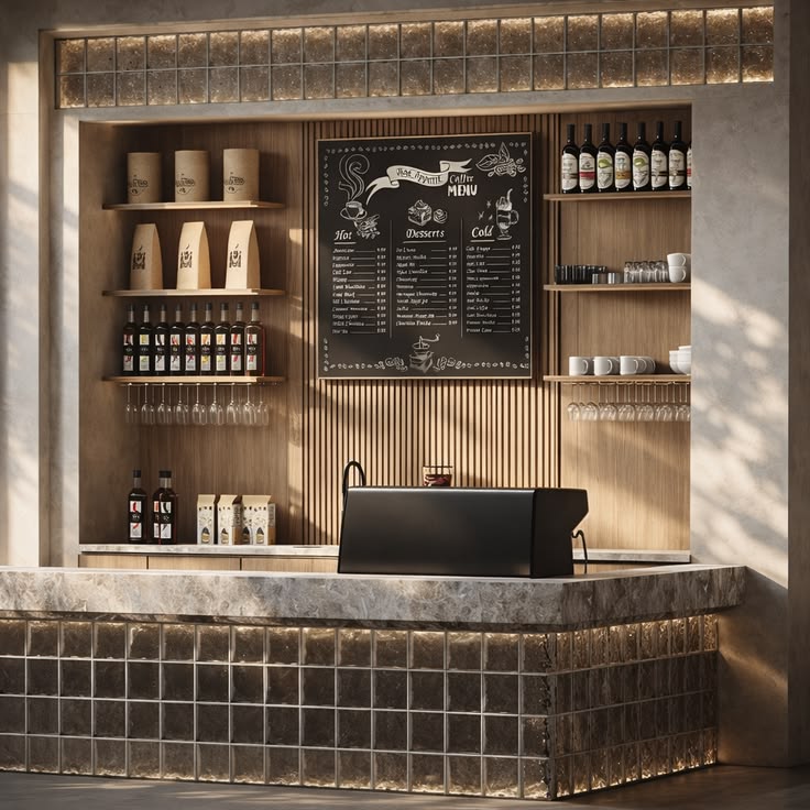 Quầy pha chế tiện lợi (2) Quầy pha chế tiện lợi (2)