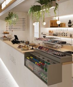 Quầy pha chế trà sữa đẹp (1)