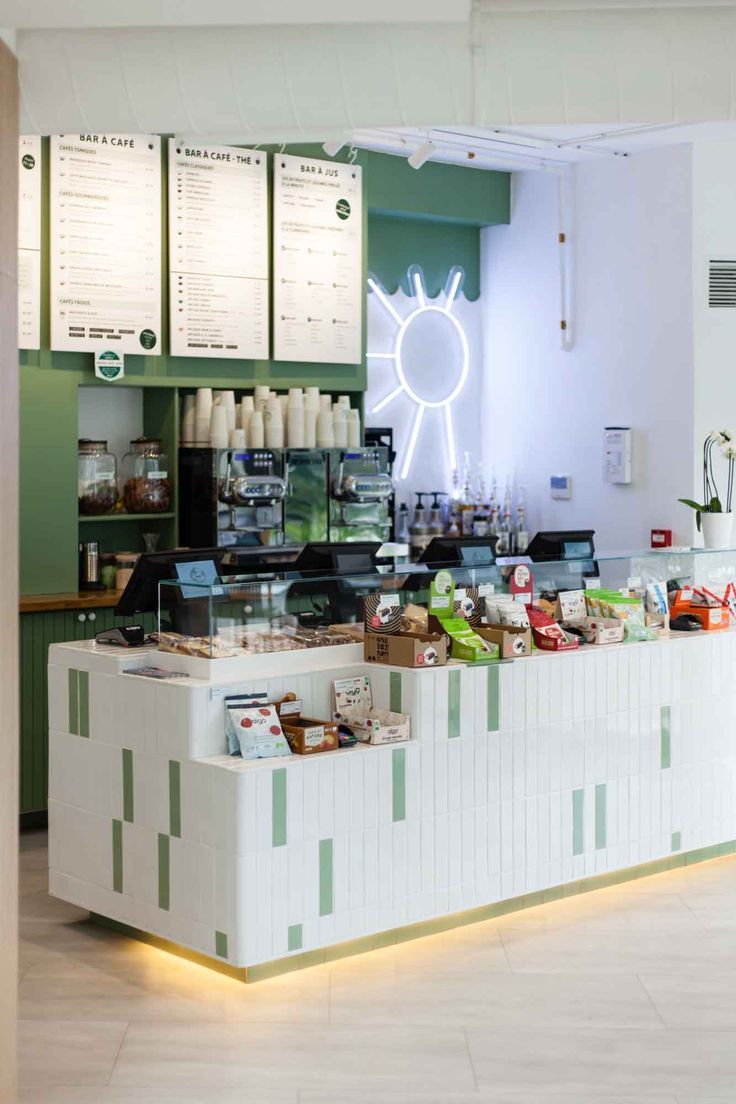 Quầy pha chế trà sữa đẹp (2) Quầy pha chế trà sữa đẹp (2)