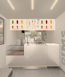 Quầy pha chế trà sữa đẹp (5)