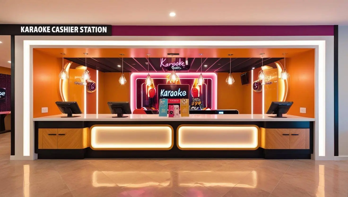 Quầy thu ngân karaoke (7) Quầy thu ngân karaoke (7)