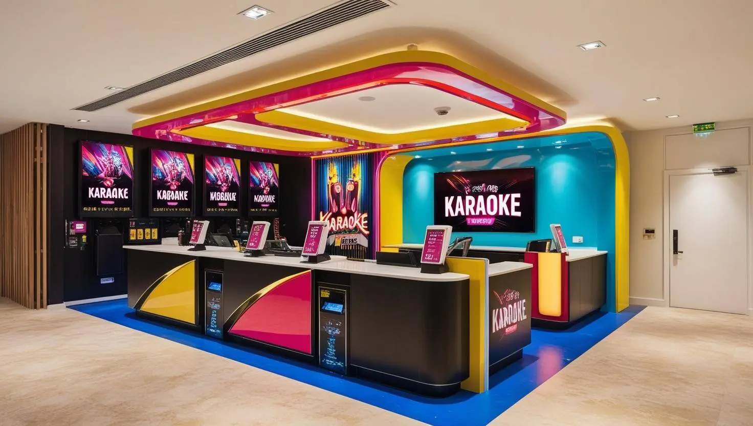 Quầy thu ngân karaoke Quầy thu ngân karaoke