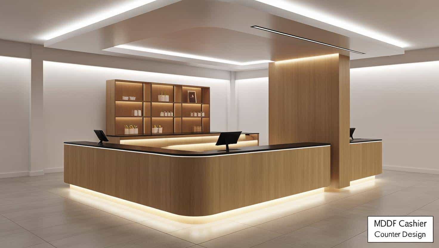 Quầy thu ngân mdf (8) Quầy thu ngân mdf (8)