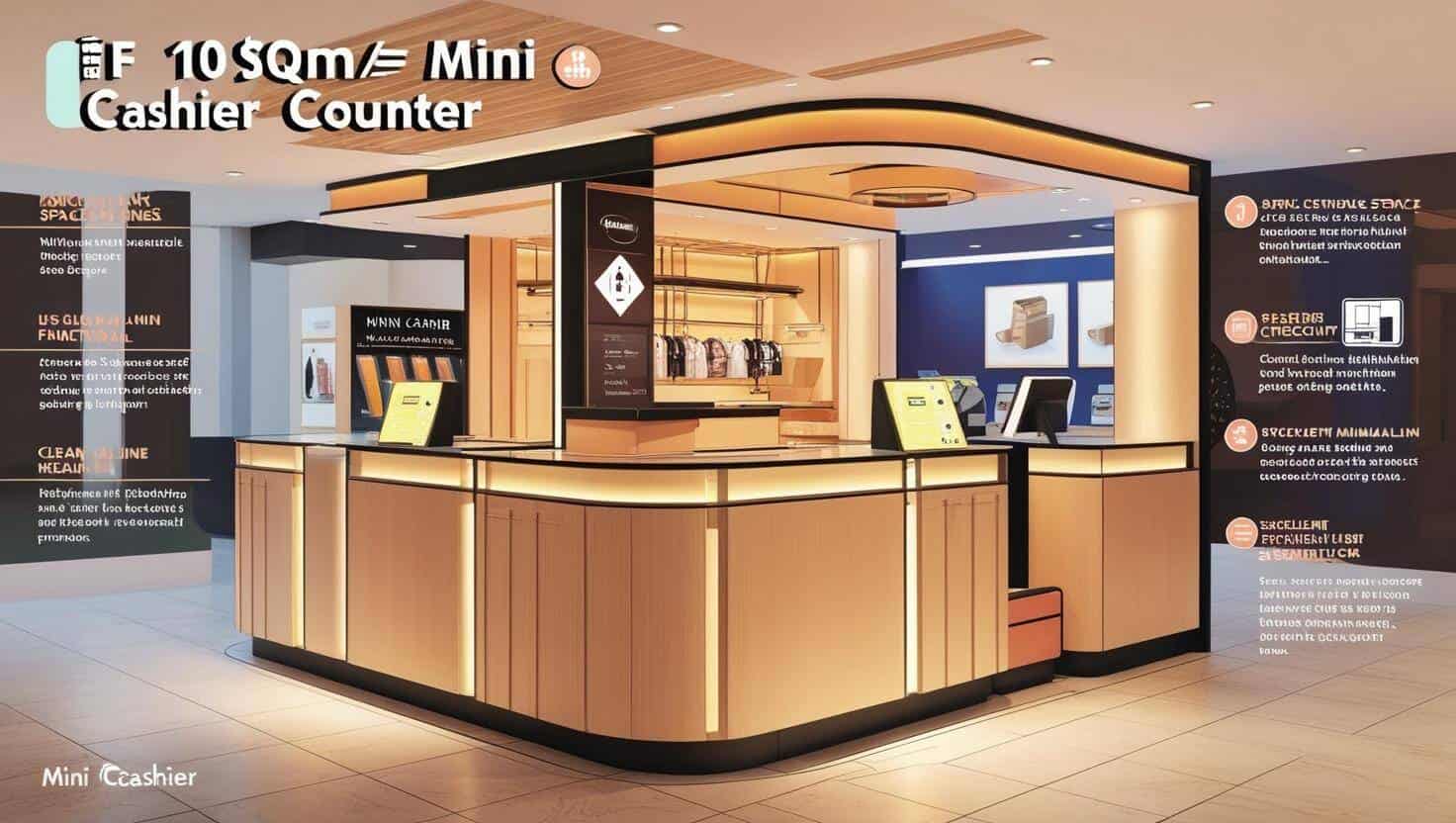 Quầy thu ngân mini (10) Quầy thu ngân mini (10)