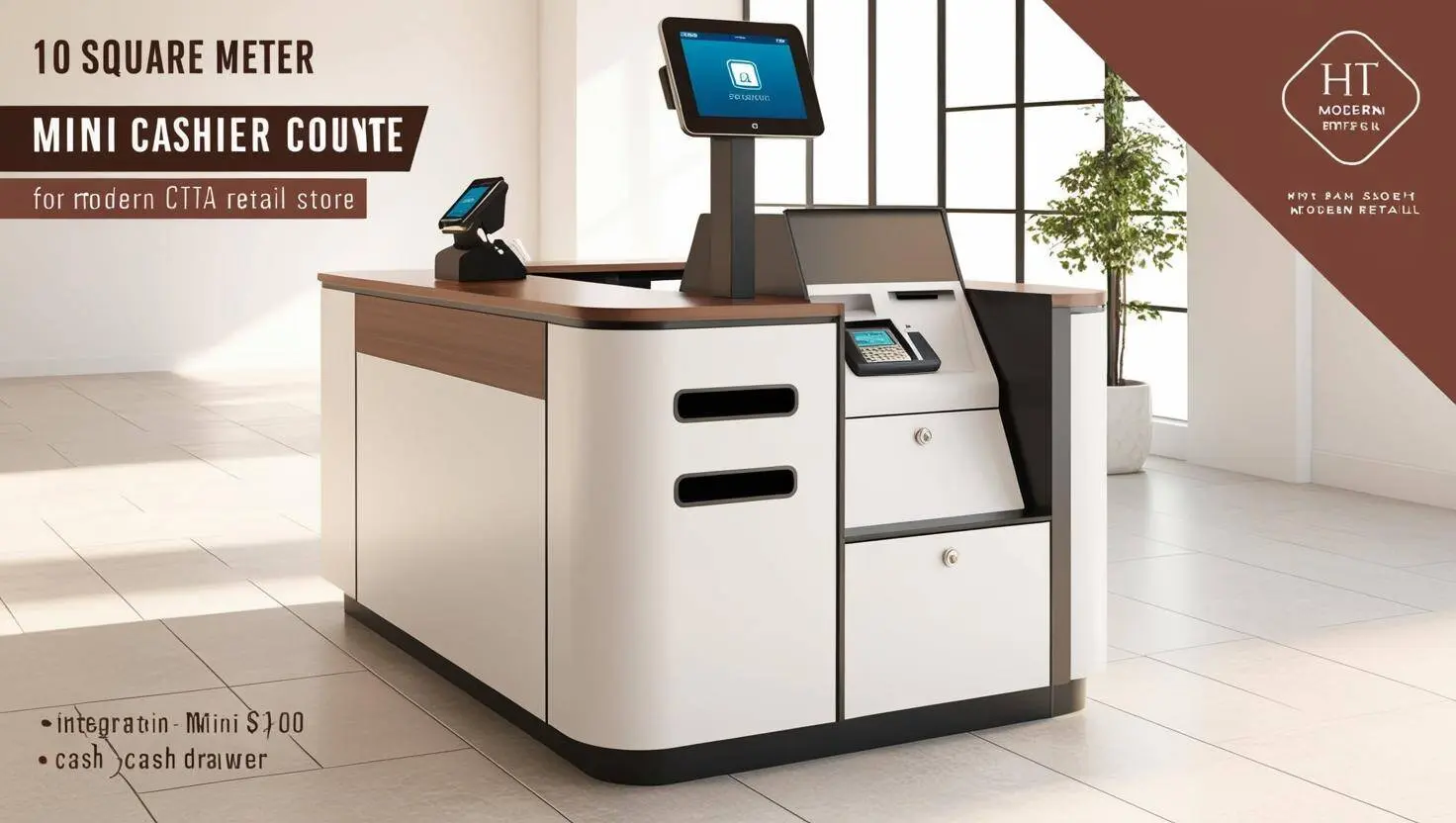 Quầy thu ngân mini (7) Quầy thu ngân mini (7)