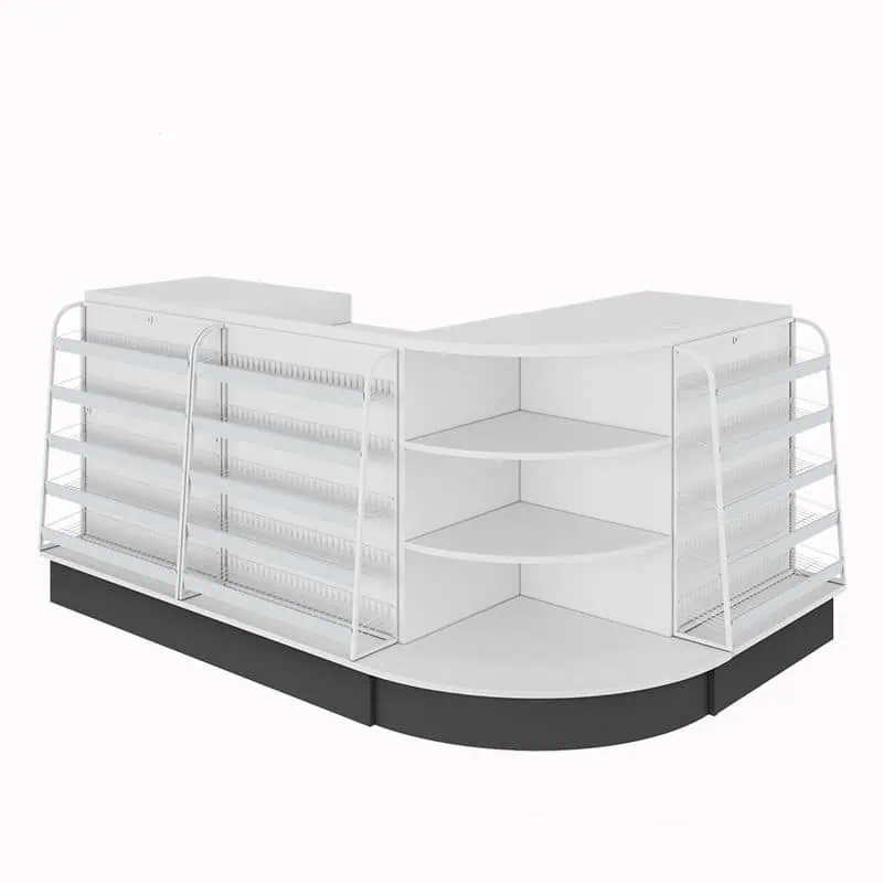 Quầy thu ngân siêu thị mini 5 Quầy thu ngân siêu thị mini 5