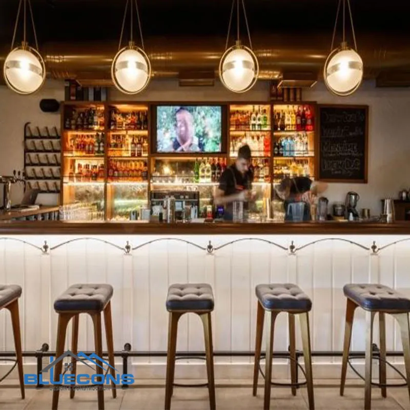 Quầy pha chế cà phê Quầy bar QB023
