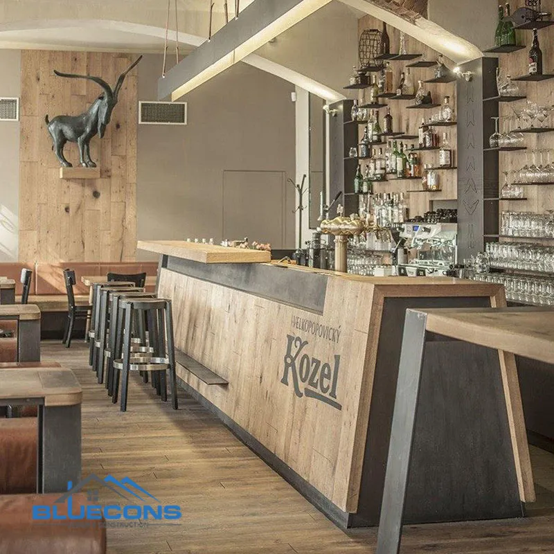 Quầy pha chế cafe Quầy bar QB025