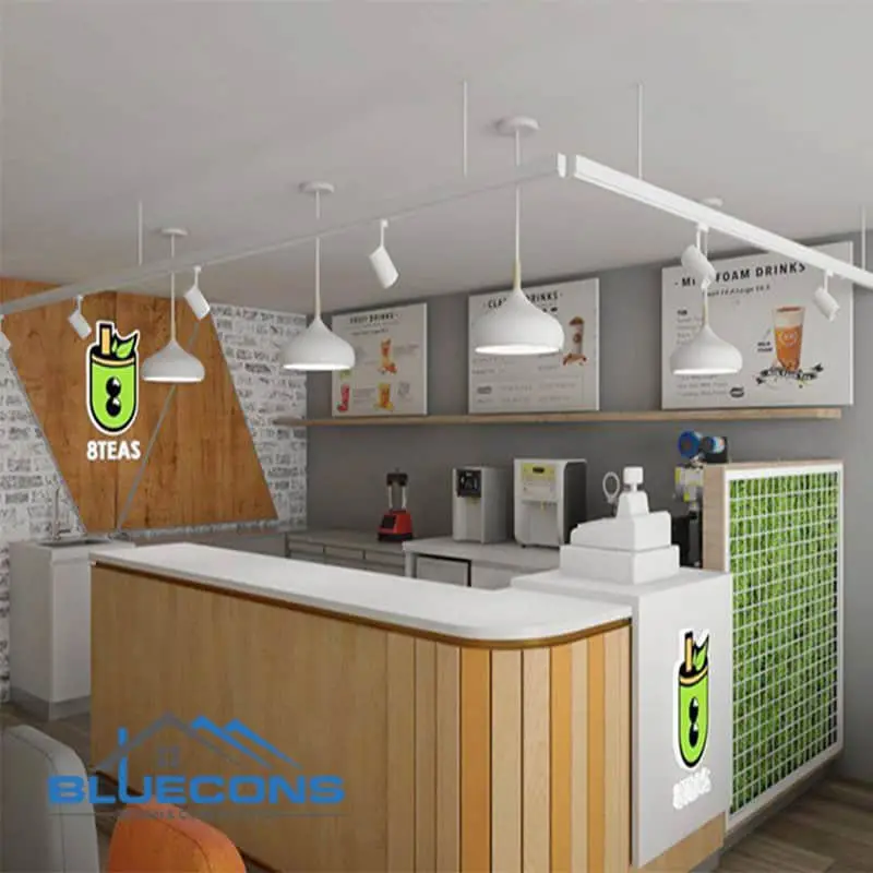 Quầy trà sữa QTS001