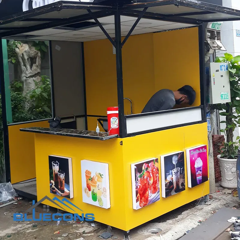 Quầy trà sữa mang đi Quầy trà sữa QTS013