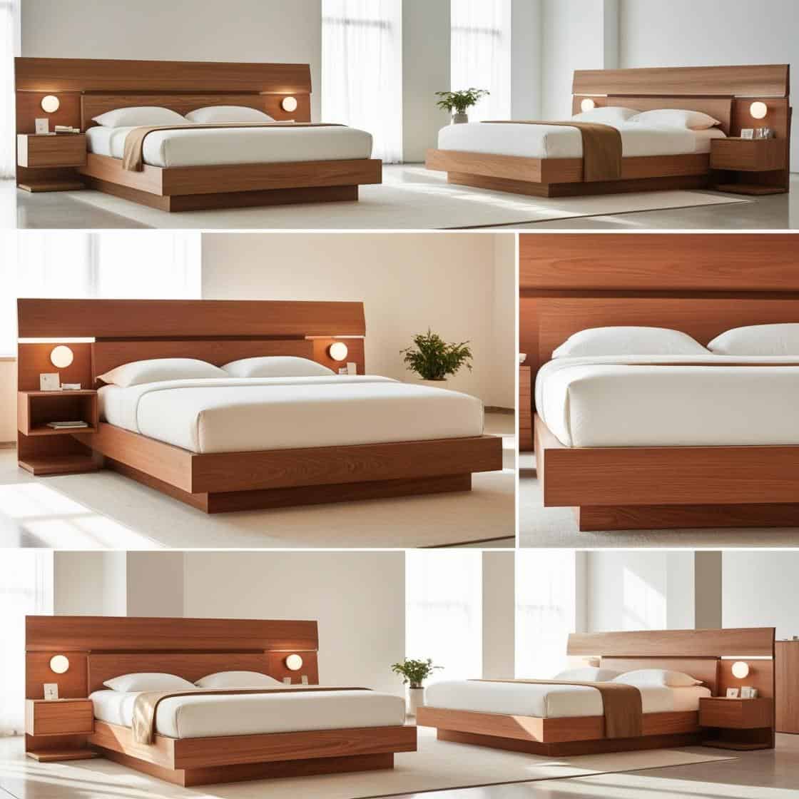 SẢn XuẤt GiƯỜng NgỦ GỖ Mdf ThiẾt KẾ HiỆn ĐẠi XuẤt KhẨu (1)