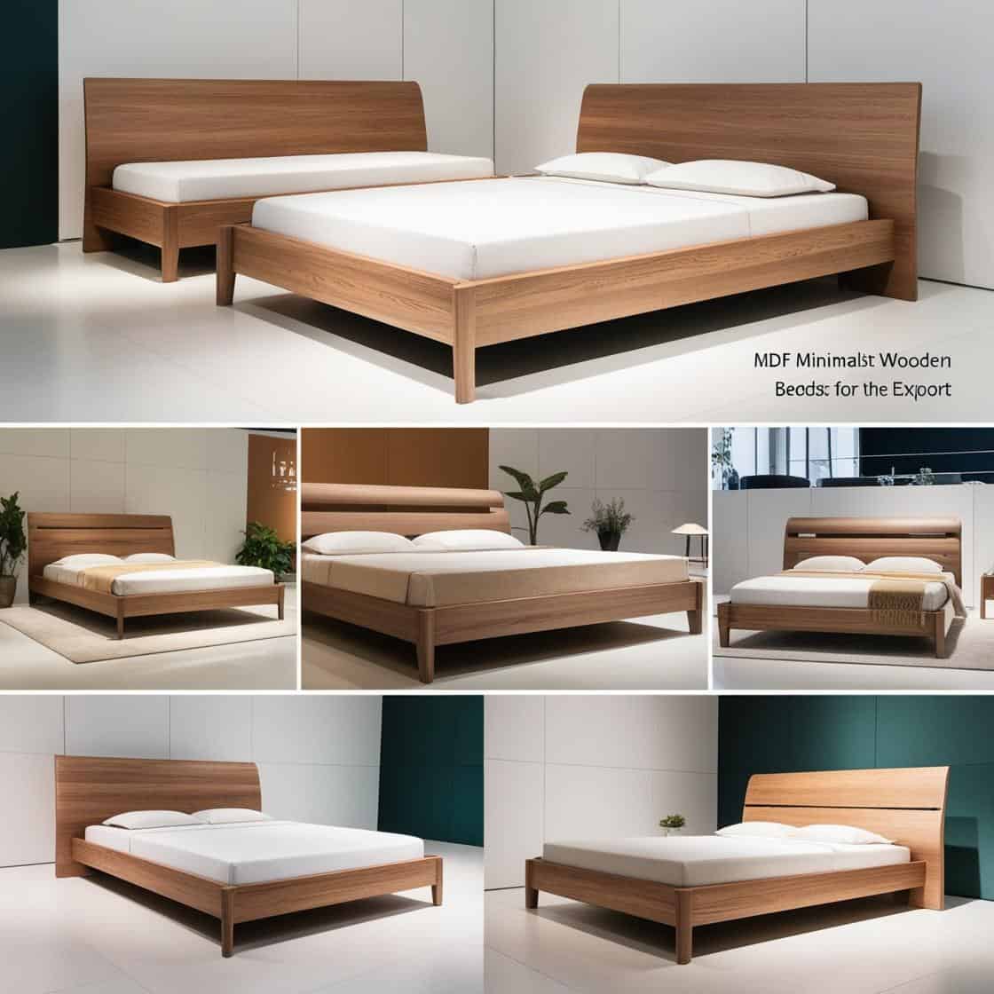 SẢn XuẤt GiƯỜng NgỦ GỖ Mdf ThiẾt KẾ HiỆn ĐẠi XuẤt KhẨu (2)