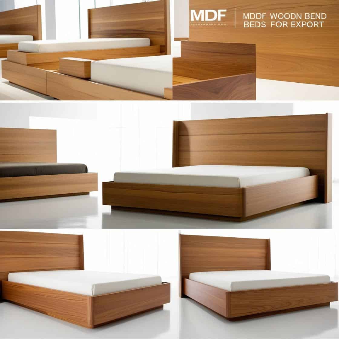 SẢn XuẤt GiƯỜng NgỦ GỖ Mdf ThiẾt KẾ HiỆn ĐẠi XuẤt KhẨu (5)