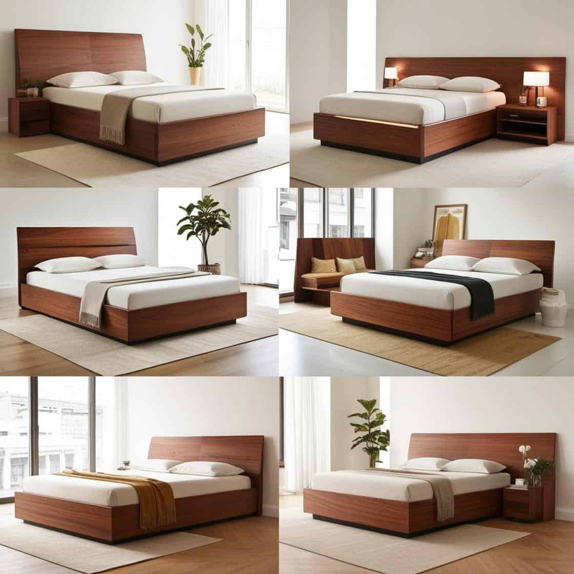 SẢn XuẤt GiƯỜng NgỦ GỖ Mdf ThiẾt KẾ HiỆn ĐẠi XuẤt KhẨu (6)