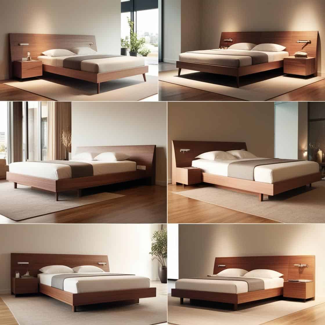 SẢn XuẤt GiƯỜng NgỦ GỖ Mdf ThiẾt KẾ HiỆn ĐẠi XuẤt KhẨu