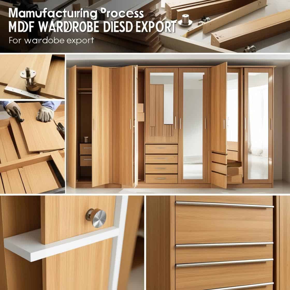 Sản Xuất Tủ Quần Áo Mdf Xuất Khẩu