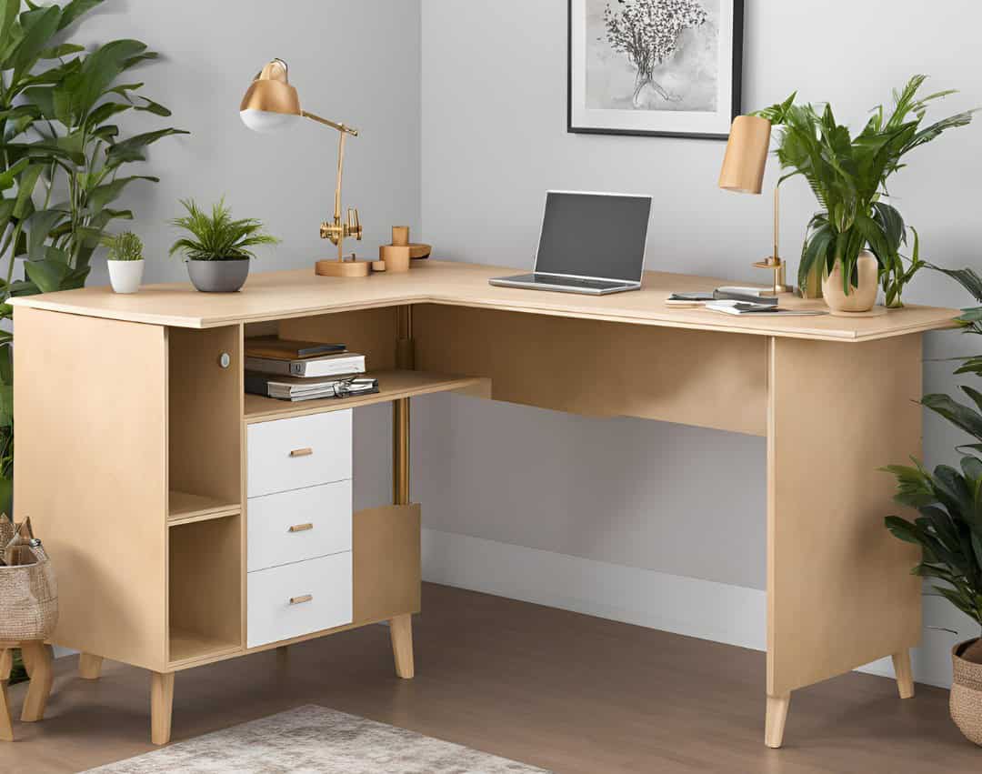 Sản xuất bàn làm việc gỗ plywood chất lượng 7 Sản xuất bàn làm việc gỗ plywood chất lượng 7