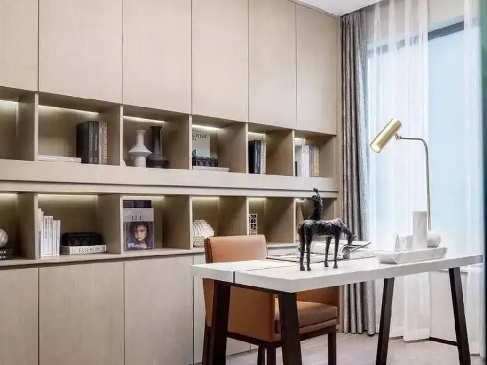 Sản xuất kệ sách gỗ MFC