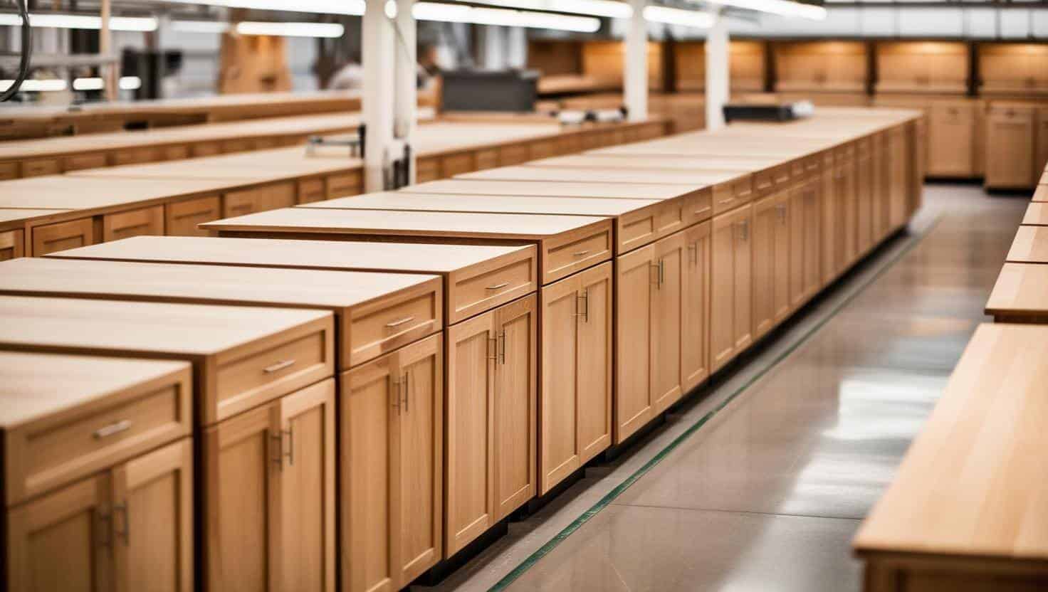 Sản xuất tủ gỗ số lượng lớn