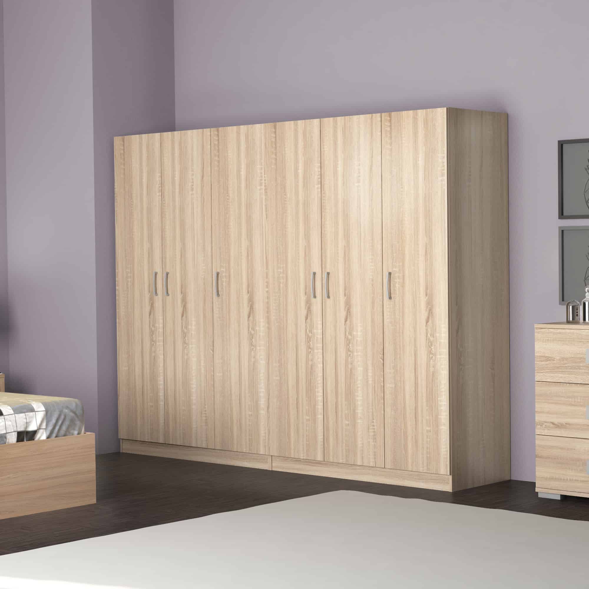 Sản xuất tủ quần áo gỗ HDF 5